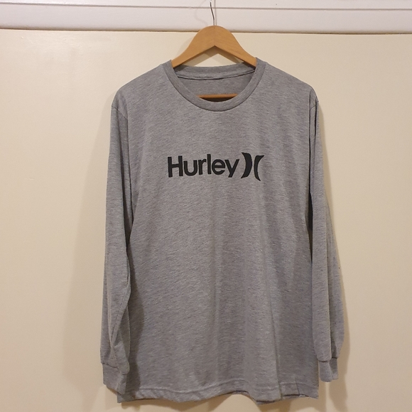 Hurley Mens long Sleeve Grey Sweatshirt Size S - Picture 5 of 6